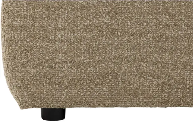 Goossens hocker lago bruin stof - 8252196-{merk}-lago-hocker-stof-07